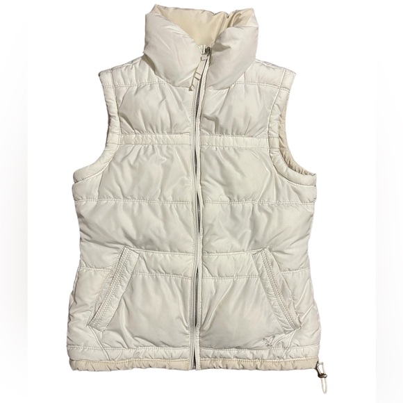 American Eagle Outfitters Jackets & Blazers - American Eagle Outfitters Women’s Puffer Vest - Cream - Sz. XS